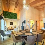 Ferienhaus 10-personen-wellness-chalet In Erster Reihe Am