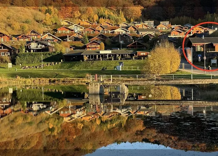 10-personen-wellness-chalet In Erster Reihe Am