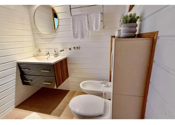 10-personen-wellness-chalet In Erster Reihe Am בית נופש *