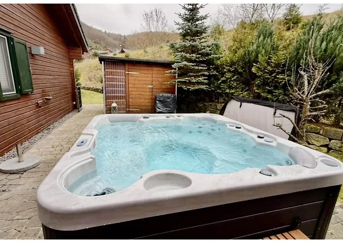 10-personen-wellness-chalet In Erster Reihe Am *