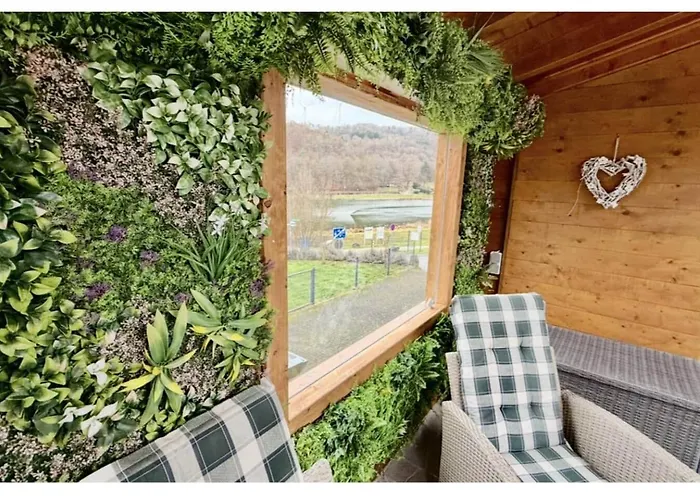 10-personen-wellness-chalet In Erster Reihe Am בית נופש Rieden (Mayen-Koblenz)