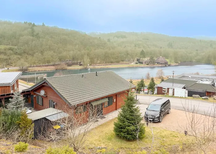 10-personen-wellness-chalet In Erster Reihe Am בית נופש