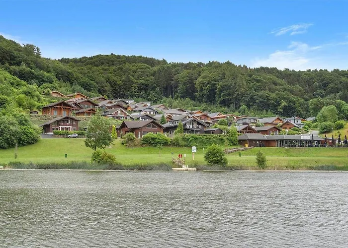 10-personen-wellness-chalet In Erster Reihe Am בית נופש *