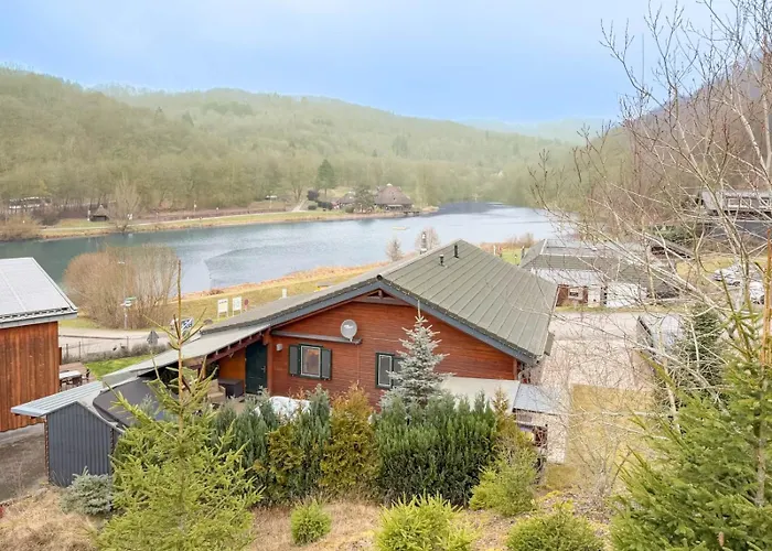 10-personen-wellness-chalet In Erster Reihe Am בית נופש Rieden (Mayen-Koblenz)