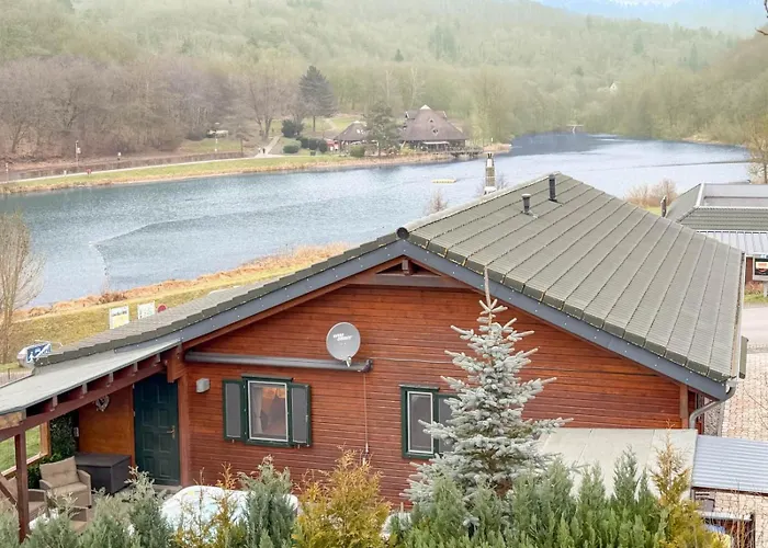 10-personen-wellness-chalet In Erster Reihe Am