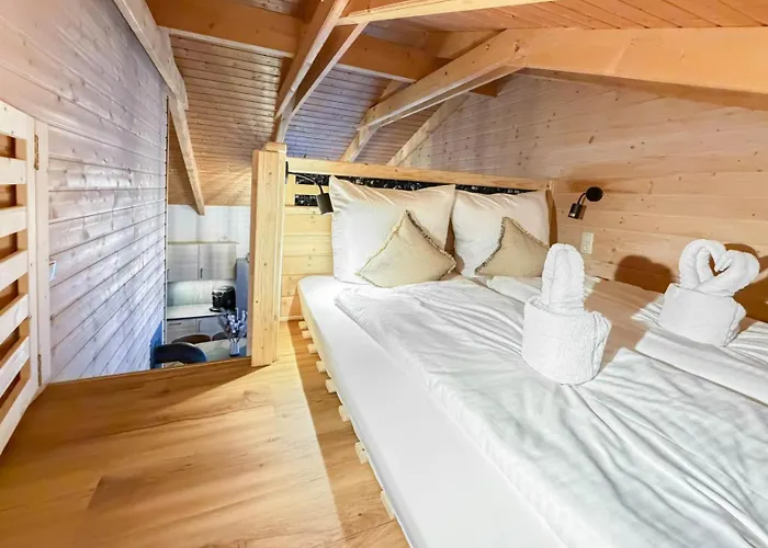 10-personen-wellness-chalet In Erster Reihe Am בית נופש *