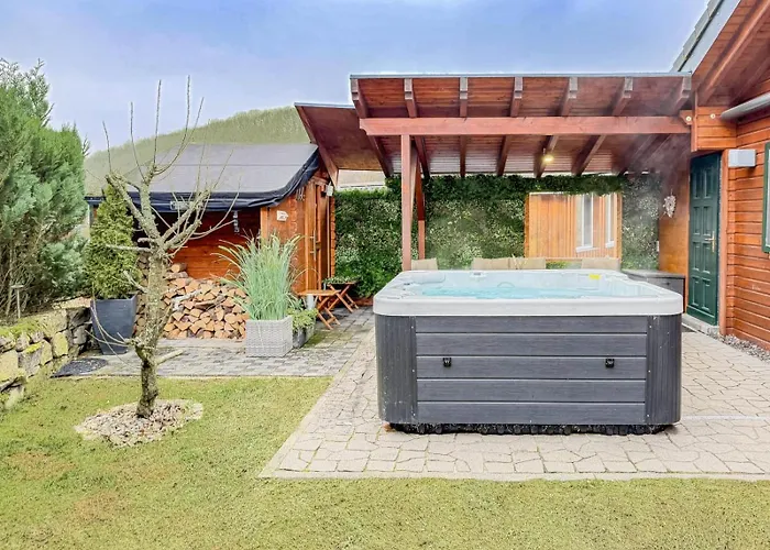 10-personen-wellness-chalet In Erster Reihe Am *