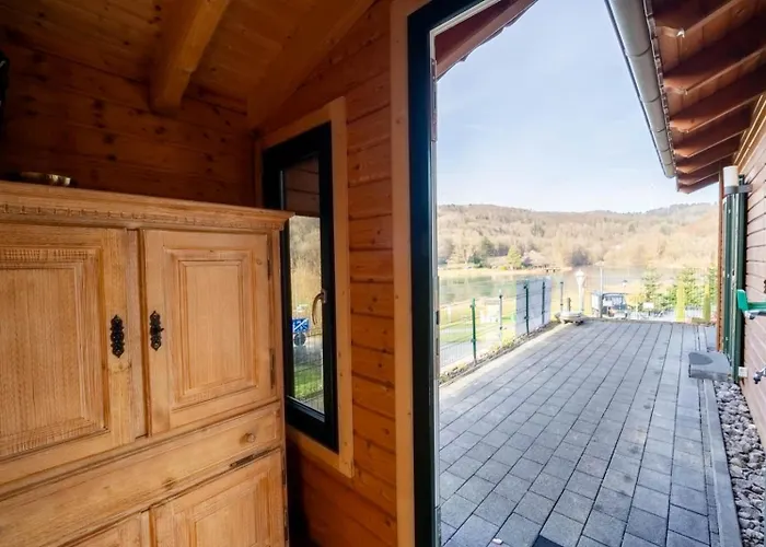 10-personen-wellness-chalet In Erster Reihe Am