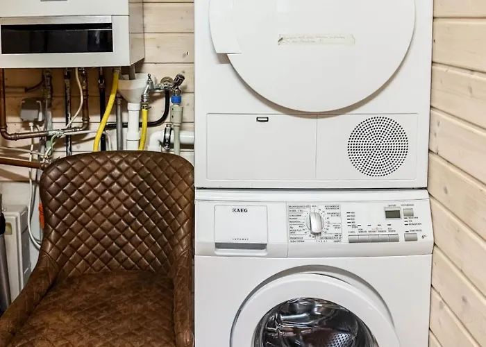 10-personen-wellness-chalet In Erster Reihe Am בית נופש *